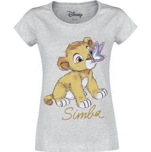 The Lion King Simba - Baby Dámské tričko prošedivelá