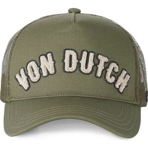 Von Dutch Čepice VON DUTCH Baseballová kšiltovka olivová