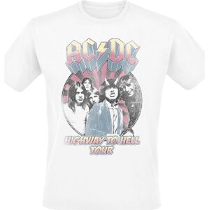 AC/DC Tričko bílá