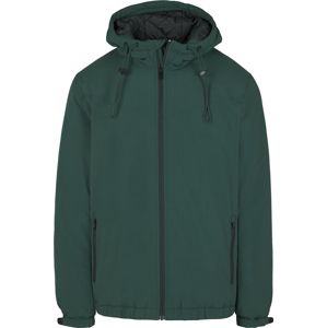 Urban Classics Bunda s kapucí Easy bunda lahvove zelená