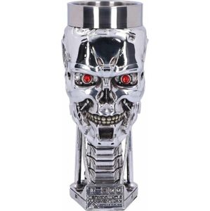 Terminator 2 - T-800 Head grál stríbrná