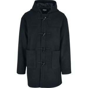 Urban Classics Duffle Coat Kabát černá