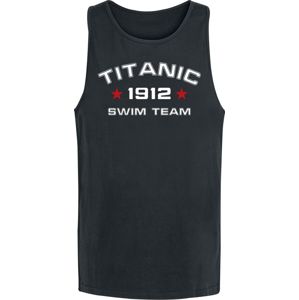 Sprüche Titanic Swim Team Tank top černá