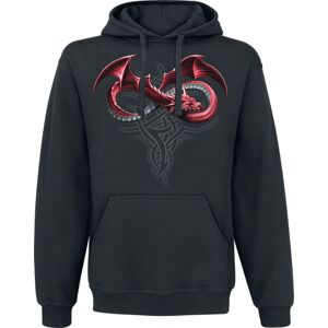 Spiral Mikina Infinity Dragons Mikina s kapucí černá