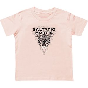 Saltatio Mortis Dragon Triangle detské tricko světle růžová