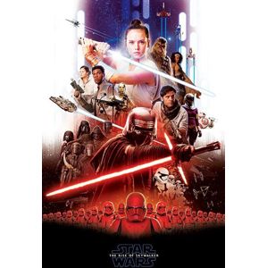 Star Wars Episode 9 - Der Aufstieg Skywalkers - Epic plakát vícebarevný