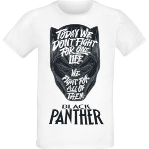 Avengers Black Panther Tričko bílá