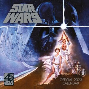 Star Wars Nástěnný kalendář Classic 2023 Nástenný kalendář vícebarevný
