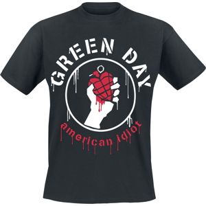 Green Day Drip American Tričko černá