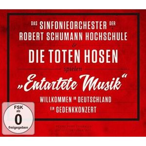 Das Sinfonieorchester der Robert Schumann Schule & Die Toten Hosen Entartete Musik" Willkommen in Deutschland – ein Gedenkkonzert" 2-CD & DVD standard