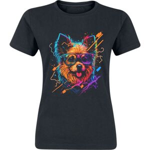 Tierisch Hund - Cool Yorkshire Dámské tričko černá