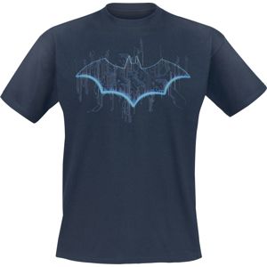 Batman Neon Signal Tričko námořnická modrá