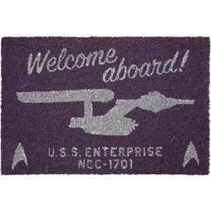 Star Trek Welcome Aboard! Rohožka vícebarevný