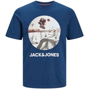 Jack & Jones Junior Tričko JJNavin JNR s krátkými rukávy detské tricko modrá