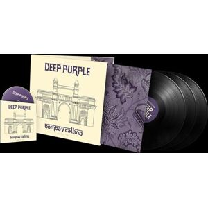 Deep Purple Bombay calling 3-LP & DVD černá