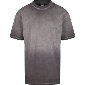 Urban Classics Oversized, vybledlé tričko Tričko černá