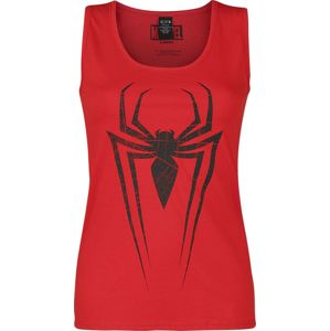 Spider-Man Logo dívcí top červená