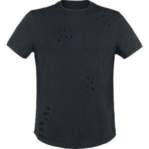 Forplay Destroyed Shirt tricko černá
