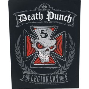 Five Finger Death Punch Legionary nášivka na záda cerná/cervená/bílá