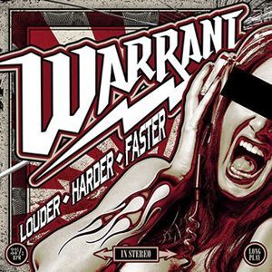 Warrant Louder Harder Faster CD standard