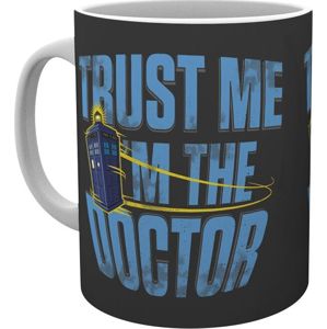 Doctor Who Trust Me I'm The Doctor Hrnek bílá
