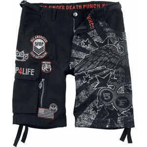 Five Finger Death Punch EMP Signature Collection Cargo kraťasy černá