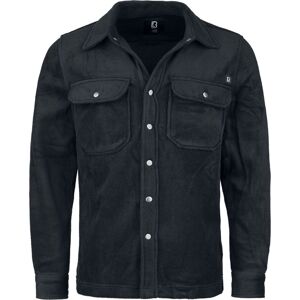 Brandit Fleece Shirt Jeff Košile černá