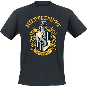 Harry Potter Hufflepuff Tričko černá
