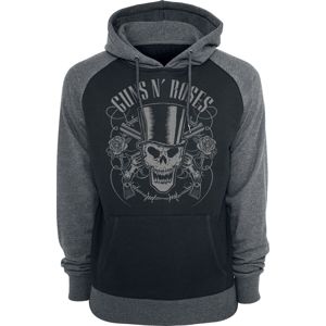 Guns N' Roses Skull And Pistols mikina s kapucí cerná/šedá