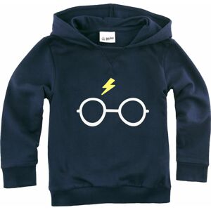 Harry Potter Kids - Glasses detská mikina s kapucí modrá