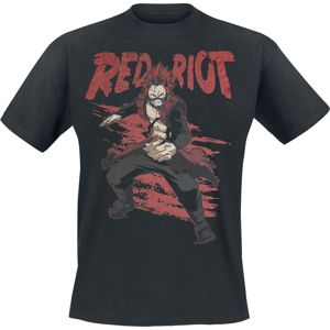 My Hero Academia Red Riot Tričko černá