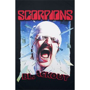 Scorpions Blackout Textilní plakát vícebarevný