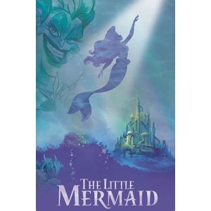 Ariel - Malá mořská víla Ariel & Ursula plakát vícebarevný
