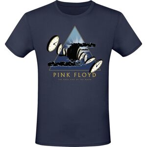 Pink Floyd The Dark Side Of The Moon 50th Anniversary Tričko námořnická modrá
