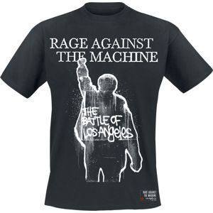 Rage Against The Machine Album Cover Tričko černá