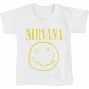 Nirvana Kids - Smiley detské tricko bílá