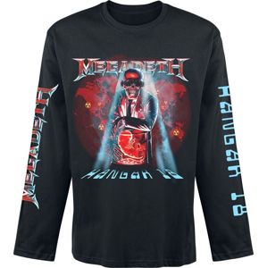 Megadeth Vic Hangar Tričko s dlouhým rukávem černá