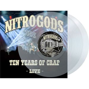 Nitrogods Ten years of crap - Live 2-LP transparentní