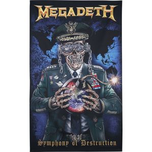Megadeth Symphony Of Destruction Textilní plakát vícebarevný