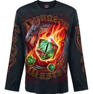 Spiral Dungeon Master Tričko s dlouhým rukávem černá