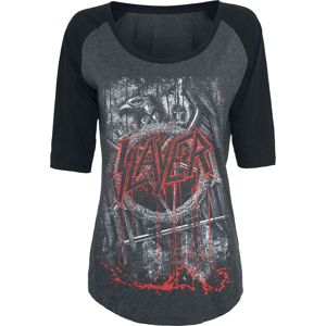 Slayer Dripping Eagle Dámské tričko smíšená šedo-černá