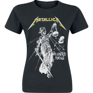 Metallica Justice Classic dívcí tricko černá