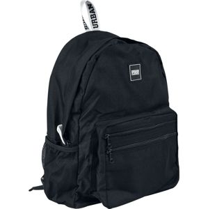 Urban Classics Basic Backpack Batoh cerná/bílá
