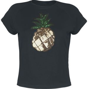 Banned Retro Krátké tričko Pineapple Party dívcí tricko černá
