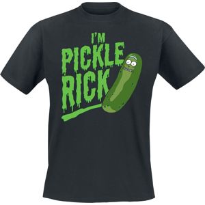 Rick And Morty I'm Pickle Rick tricko černá
