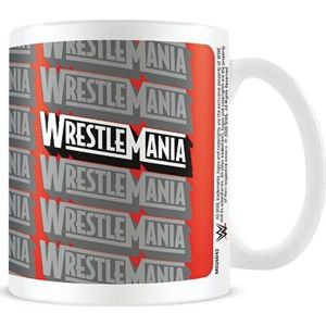 WWE WrestleMania Retro Logo Hrnek vícebarevný