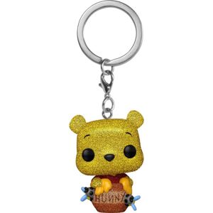 Medvídek Pu Winnie the Pooh (Glitter) Pocket Pop! Klíčenka vícebarevný