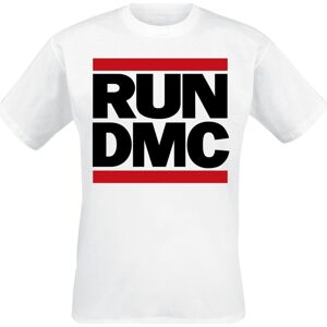 Run DMC Traditional Logo Tričko bílá