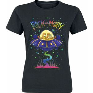 Rick And Morty Space Cruiser Dámské tričko černá