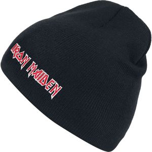 Iron Maiden Logo Beanie čepice černá